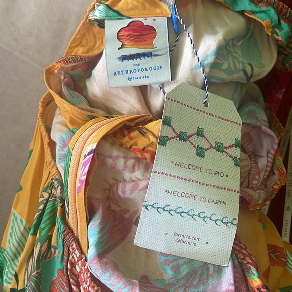 Anthropologie Single-Shoulder Printed Maxi Dress Size S - Picture 5 of 5